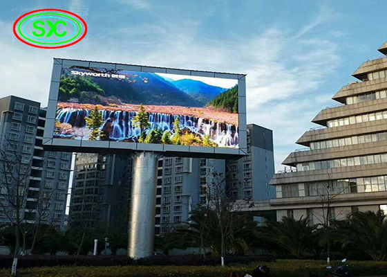 Bon prix Éclat polychrome extérieur de l'écran 5500cd/m2 d'affichage à LED de P8 Pour la publicité en ligne