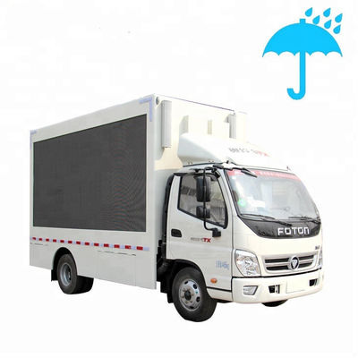 P10 camions de publicité mobiles à LED numérique SMD 3535 étanches à l'eau