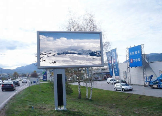 Petit écran ultra-mince de la publicité LED de la remorque P10 fixe ou de location pour annoncer 1R1G1B