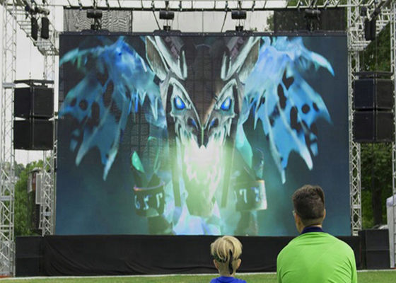 P4 effacent les écrans menés de la publicité d'images, accrochant le balayage visuel mené 1R1G1B du poids léger 1/8 d'écran