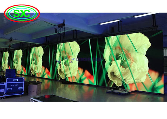 Écran LED de location de luminosité de 1500 cd P3.91/P4.81 Projection murale vidéo haute résolution