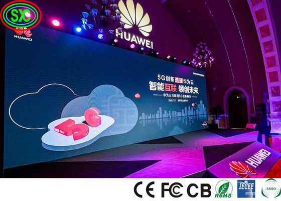 Couleur complète 25W 1000CD/M2 P3.91 P4.81 Écran LED de scène Écran LED de fond de scène