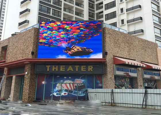 P6 SMD Affichage à LEDÉcran extérieur imperméable à l'eau 768 * 768mm Panneau d'affichage publicitaire en couleur