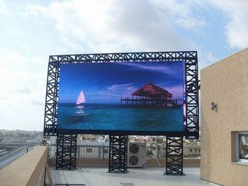 Écran d'affichage vidéo à LED clair à couleur pleine à l'intérieur programmable