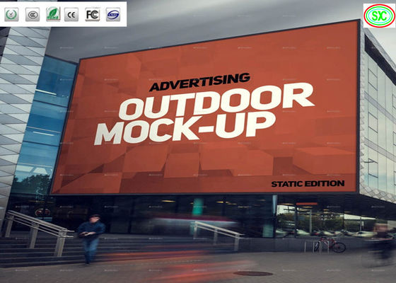 Affichage à LED haute performance en couleur grande publicité extérieure Location P10