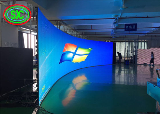 P4 Écran d'aluminium à LED à couleur intégrale fixe en intérieur 3 en 1 Smd2121