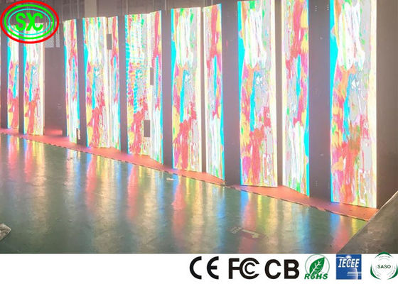 Fonction d'affichage vidéo Affichage LED multicolore extérieur avec tension d'entrée AC 110/220V