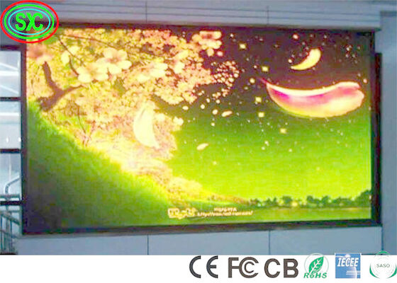 FCC IECEE 6000cd 40000 points/m2 1R1G1B Écrans à LED de scène Affichage à LED à couleur complète