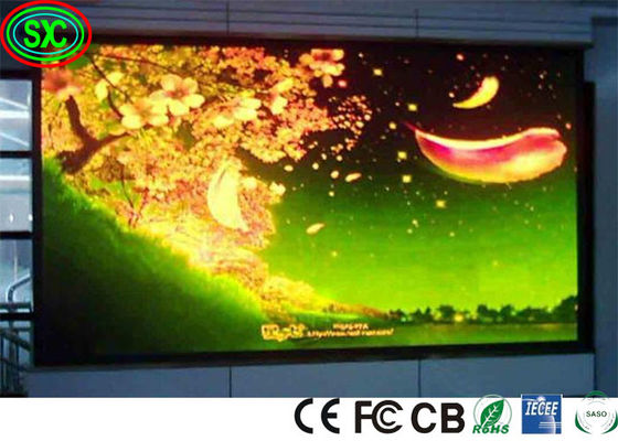 FCC IECEE 6000cd 40000 points/m2 1R1G1B Écrans à LED de scène Affichage à LED à couleur complète