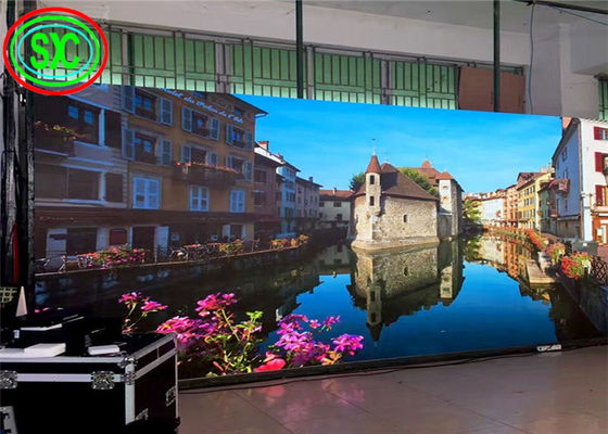 Bon prix P3.91 - 7.81 Affichage LED à couleur complète à l'intérieur transparent Écran HD Écran sans tache en ligne