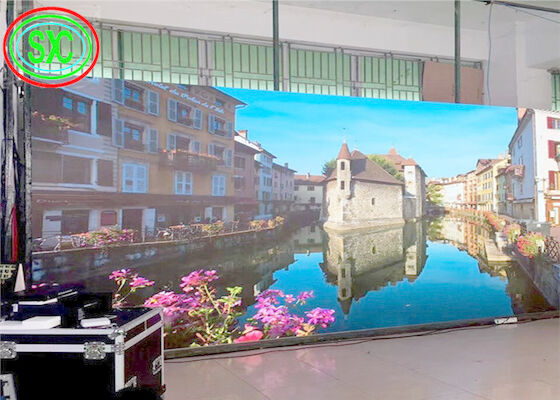 P3.91 - 7.81 Affichage LED à couleur complète à l'intérieur transparent Écran HD Écran sans tache