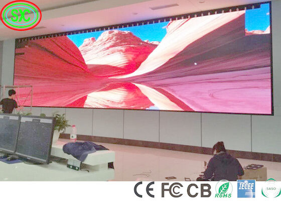 La haute polychrome d'intérieur la vitesse de régénération au-dessus de 3840hz SMD P2 P3 P4 P5 a mené des panneaux d'écran du mur LED d'affichage
