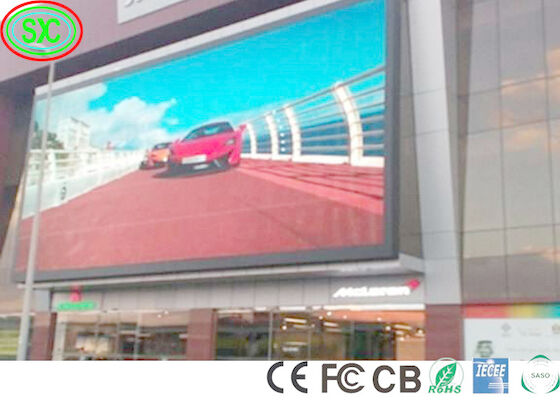 affichage LED haute luminosité extérieur plein couleur P5 P6 P8 P10 Affichage LED avec certificat CE ROHS FCC CB IECEE