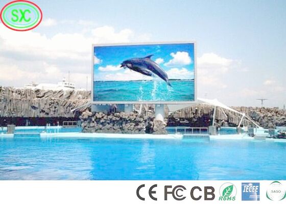 affichage LED IECEE P8 P10 40000 points/m2 SMD3521 affichage vidéo LED extérieur affichage écran LED extérieur