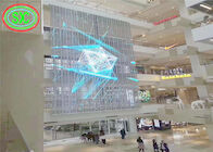 Écran P3.91-7.8125 mené transparent d'intérieur de produit transparent réglable de l'éclat LED