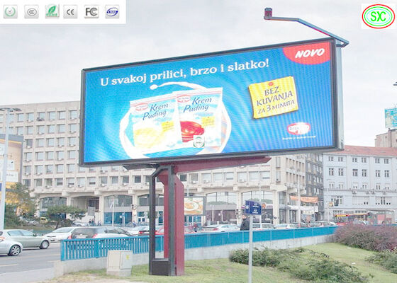 Écran d'affichage de publicité LED grand écran P10