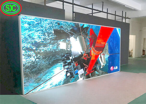 Affichage LED plein couleur extérieur de haute luminosité en forme de L P8 pour la publicité commerciale 1/4 Scan en forme de L P8 extérieur