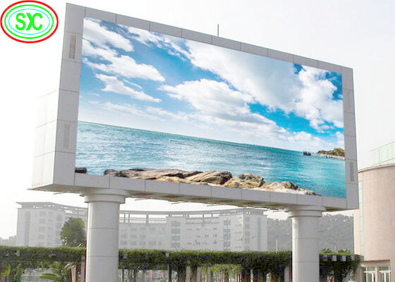 Armoire en acier résistant à l' eau pour l' extérieur Écran LED LED publicitaire