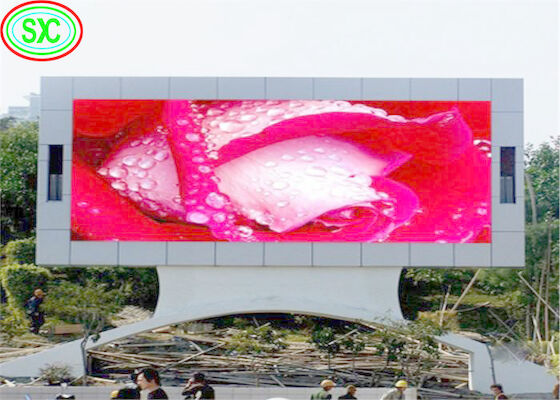 Armoire en acier résistant à l' eau pour l' extérieur Écran LED LED publicitaire