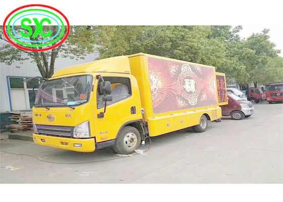Affichage LED de camion mobile sportif avec 2727 taille de lampe et 320 * 160mm taille du module