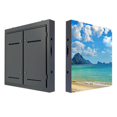 Écran LED couleur extérieure P6 étanche, pas de pixels de 6 mm, luminosité de 5000 cd/m²