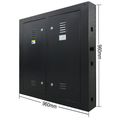 Écran LED couleur extérieure P6 étanche, pas de pixels de 6 mm, luminosité de 5000 cd/m²