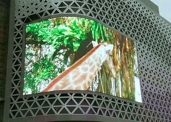 Écran LED extérieur P10, pas de pixel de 10 mm, étanche IP65