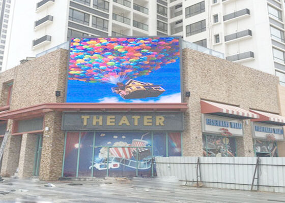 Écrans publicitaires numériques de grande taille à haute luminosité en extérieur P5 Panneaux d'affichage LED