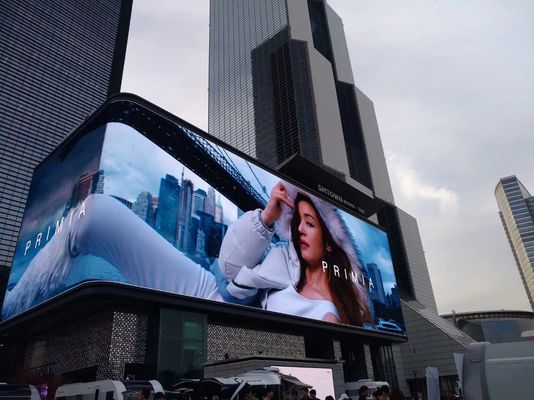 Bon prix Écran vidéo à LED à couleur entière à l' extérieur P10 imperméable à l' eau 5000 cd / m2 Lumière en ligne