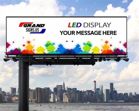P10 Écran publicitaire extérieur à LED 10 mm Pixel Pitch IP65 étanche