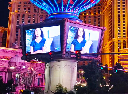 P10 Écran publicitaire extérieur à LED 10 mm Pixel Pitch IP65 étanche