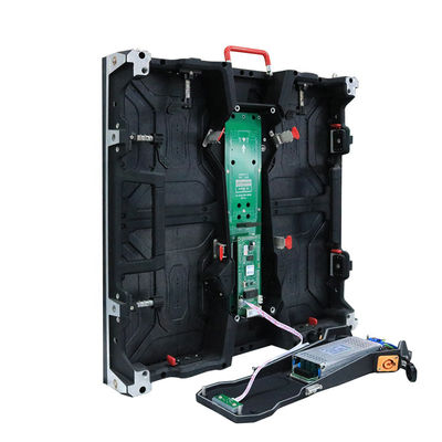 Écran LED étanche P3.91 500x500mm IP65, Luminosité 5000cd/m²