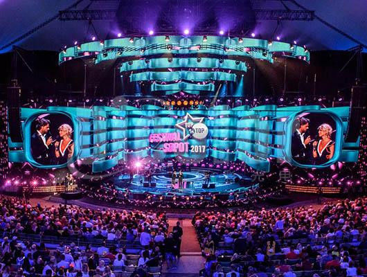 Écran LED étanche P3.91 500x500mm IP65, Luminosité 5000cd/m²