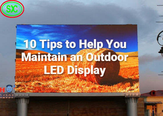 La publicité extérieure P10 de Nationstar Pantalla a mené l'affichage d'écran visuel de mur de panneau