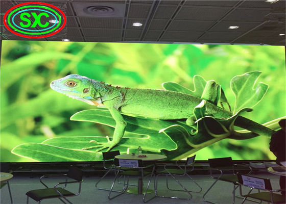 Écran LED couleur fixe d'intérieur P4 en aluminium moulé sous pression, 3 en 1, SMD2121, COB, affichage LED couleur