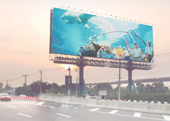 Écran d'affichage LED à couleur entière extérieur