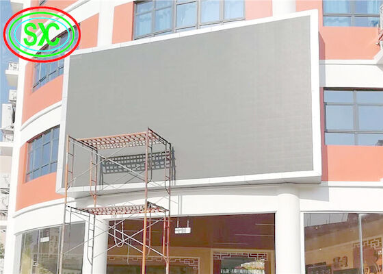 Construction extérieure P6 SMD Publicité Billboard Grande dissipation de chaleur pleine couleur