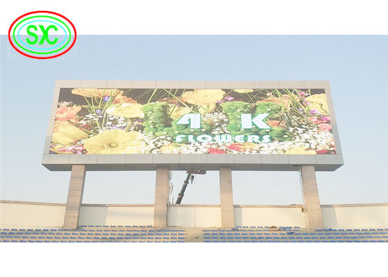 Construction extérieure P6 SMD Publicité Billboard Grande dissipation de chaleur pleine couleur