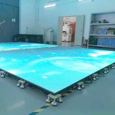 Indoor HD P6.25 SMD3528 Full Color LED Dance Floor 1000mmx 500mm Boîte