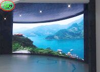 Affichage à LED flexible de location HD de la courbe P3.91 LED de la nouvelle technologie de mur d'étape visuelle polychrome d'intérieur d'écran