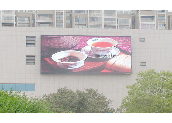 SMD IP65 Affichage extérieur à LED à couleur P10 Panneau publicitaire LED