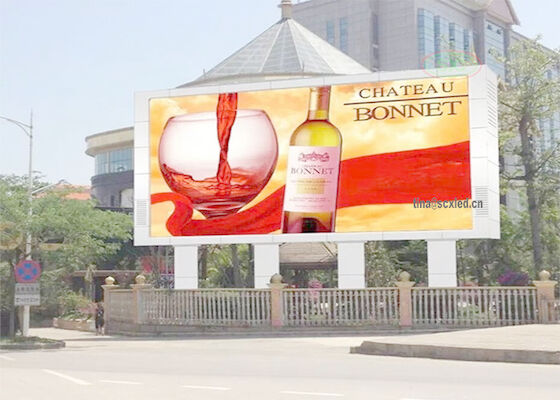 SMD IP65 Affichage extérieur à LED à couleur P10 Panneau publicitaire LED