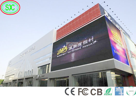 Full Color 6000cd/M2 10mm Pixel Publicité à LED Panneau SMD3535 écran à LED publicité extérieure