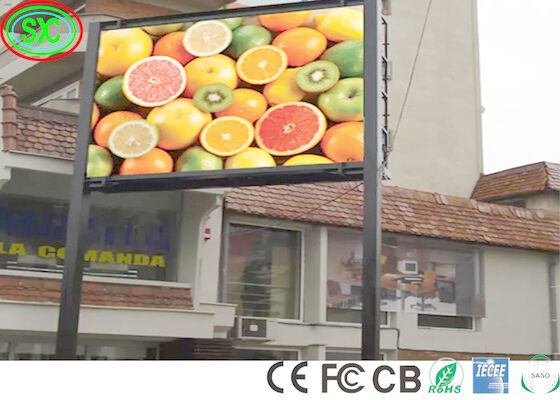 Matériau de panneau en aluminium ou en fer moulé sous pression pour écrans LED publicitaires durables