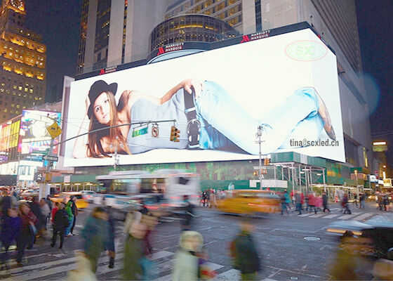 Chine Hd Outdoor P8 SMD Affichage publicitaire LED en couleur complète pour le centre commercial Square