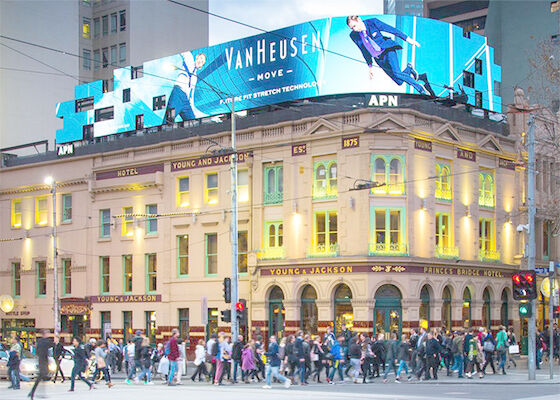 Chine Hd Outdoor P8 SMD Affichage publicitaire LED en couleur complète pour le centre commercial Square
