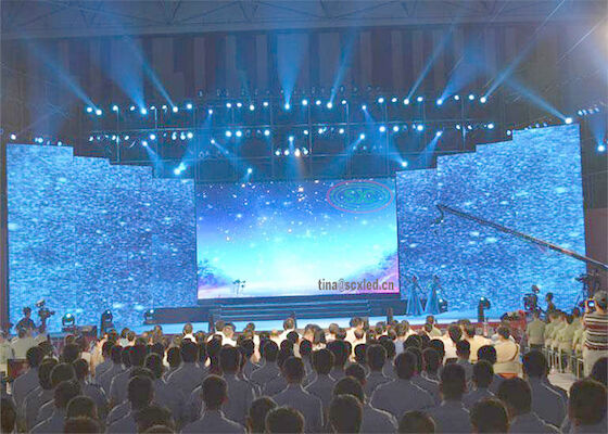 HD P2 Scène intérieure arrière-plan LED Écran TV Studio LED Vidéo Écran mural couleur complète