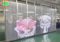 Affichage à LED transparent extérieur flexible de P10.42 5500cd/Sqm
