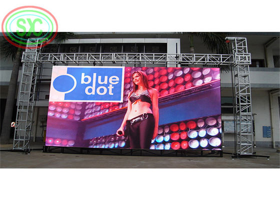 Bon prix Anti-collision Sports football P10 IP65 320x160 Panneaux d'affichage à LED en ligne