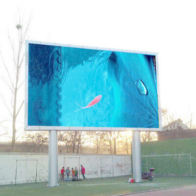 Publicité Installation fixe 6500cd Écran LED haute luminosité P6 extérieur plein couleur